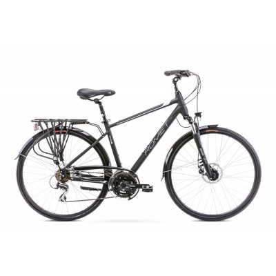 Trekingový bicykel 28" Romet Wagant 4 čierno-biely hliníkový 19"